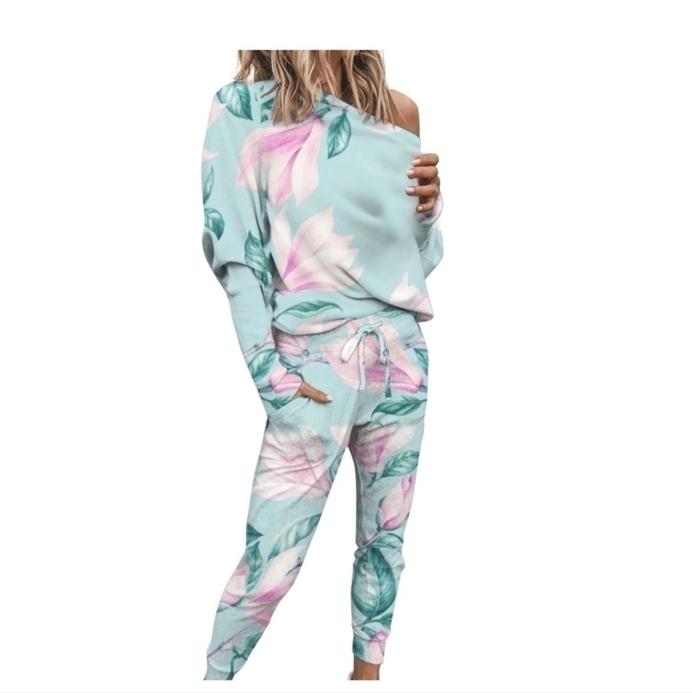 Multicolor Loungewear Set - Picture 3 of 7